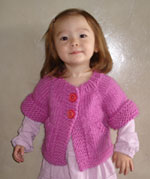 child's top down cardigan knitting pattern