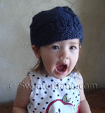 super cute newsboy cap knitting pattern photo