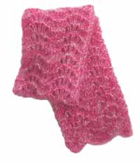 Knitting Pattern Lace scarf fingering weight by fallingstitches